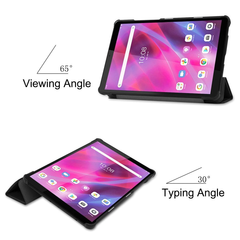 Lenovo Tab M8 (3rd Gen.) 8" Flip Deksel Med Stativfunksjon - Svart