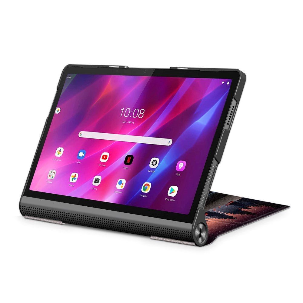 Lenovo Yoga Tab 11 Flip Deksel med Ståfunksjon - Skog