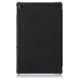 Lenovo Tab M10 Plus (3. Gen) 10.6" (TB-125F/128F) Tri-Fold Flip Deksel - Svart