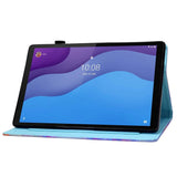 Lenovo Tab M10 (3. Gen) 10.1" (TB-328F/TB-328X) Deksel m. Ståfunksjon & Kortholder - Enhjørning