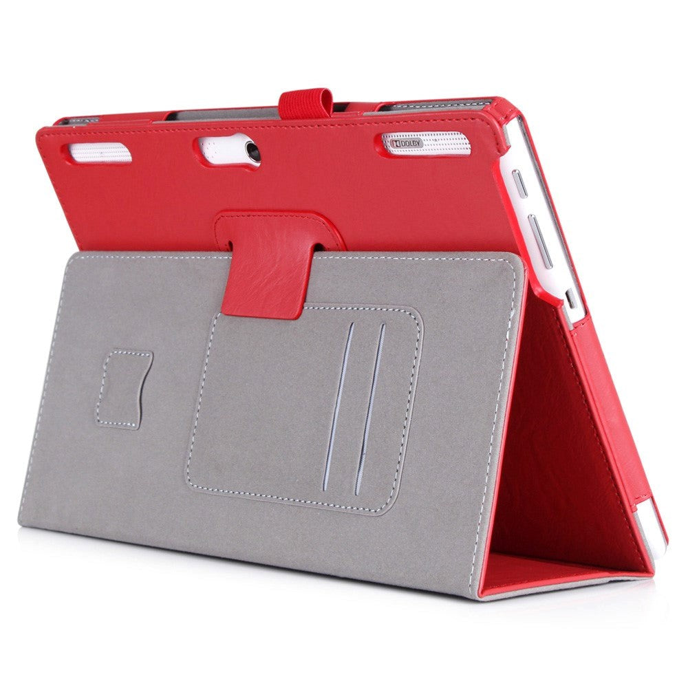 Lenovo Tab 10 (X103F) / Lenovo Tab3 10 Multifunksjonel Business Case Rød