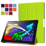 Lenovo Tab3 10 Tri-Fold Magnetic Hard Case Etui Grønn