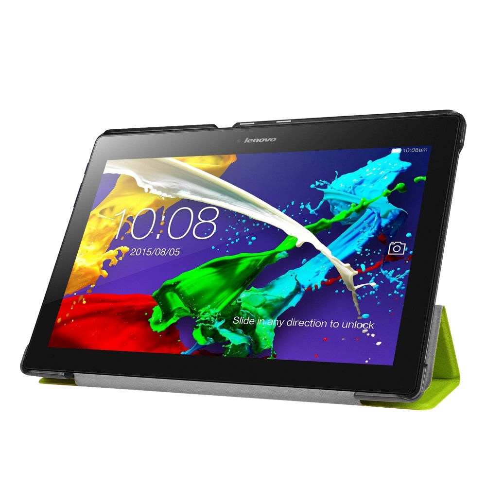 Lenovo Tab3 10 Tri-Fold Magnetic Hard Case Etui Grønn