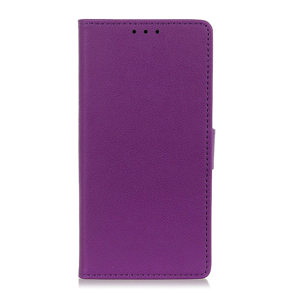 Xiaomi Redmi Note 8 Flip Skinndeksel med Lommebok - Lilla