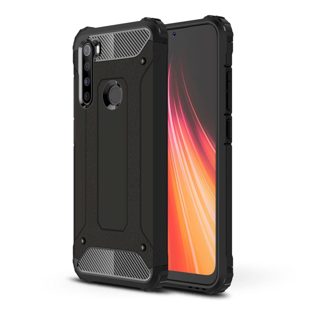 Xiaomi Redmi Note 8 Håndverkerdeksel Armor Guard- Svart