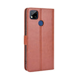 Xiaomi Redmi 9C Neutral Flip Skinndeksel - Brun