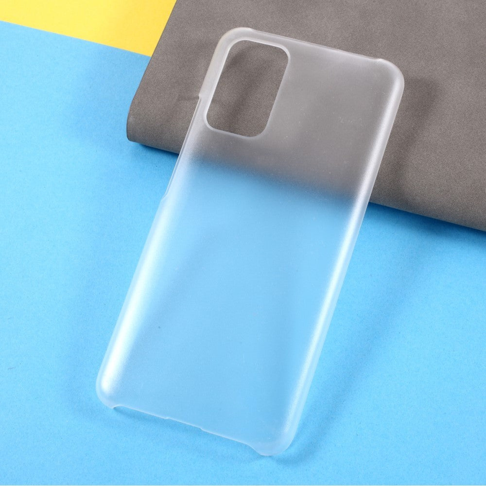 Xiaomi Redmi 9T Hard Plast Bakdeksel - Gjennomsiktig