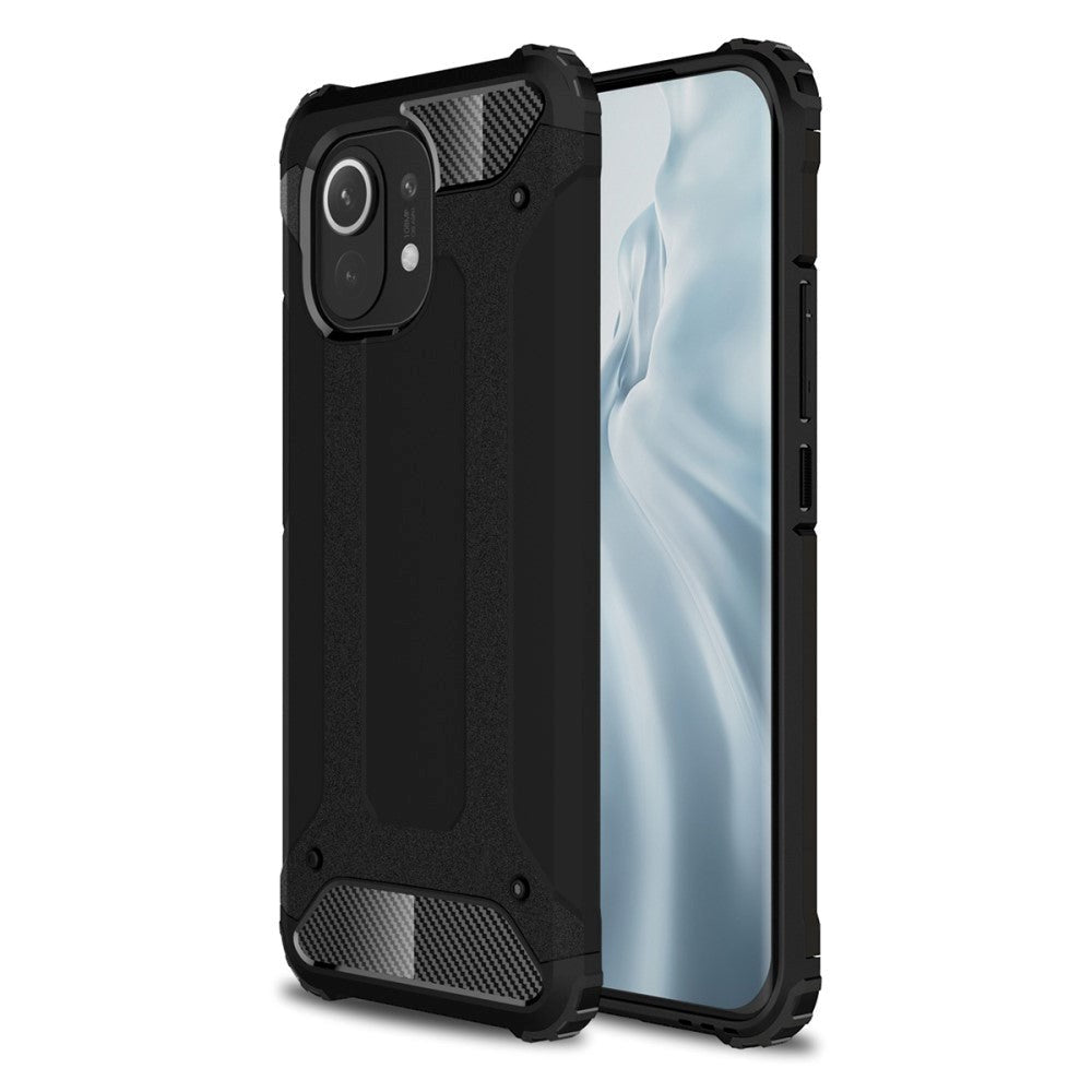 Xiaomi Mi 11 Armor Guard Shock Proof Deksel - Svart