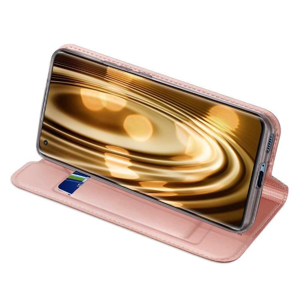 Xiaomi Mi 11 DUX DUCIS Skin Pro Series Thin Wallet Kunstskinn Deksel - Rose Gull