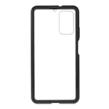 Xiaomi Poco M3 Magnetisk Metalldeksel m. Glass Foran & Bak - Svart