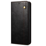 Xiaomi 11T / 11T Pro Neutral Leather Flip Deksel med Lommebok - svart