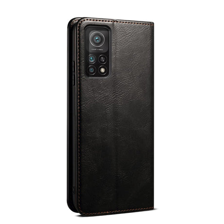 Xiaomi 11T / 11T Pro Neutral Leather Flip Deksel med Lommebok - svart