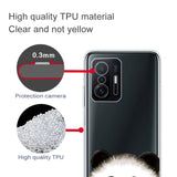 Xiaomi 11T / 11T Pro Fleksibelt Plast Deksel m. Trykk - Panda