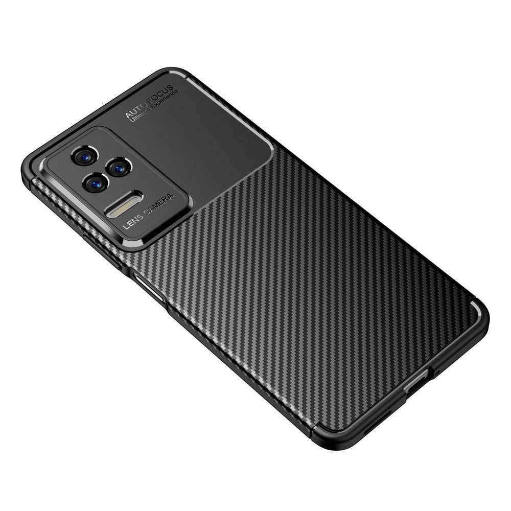 Xiaomi Poco F4 Brushed Carbon Deksel - Svart