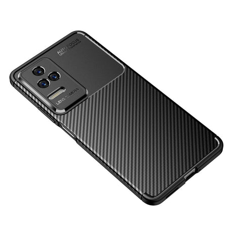 Xiaomi Poco F4 Brushed Carbon Deksel - Svart