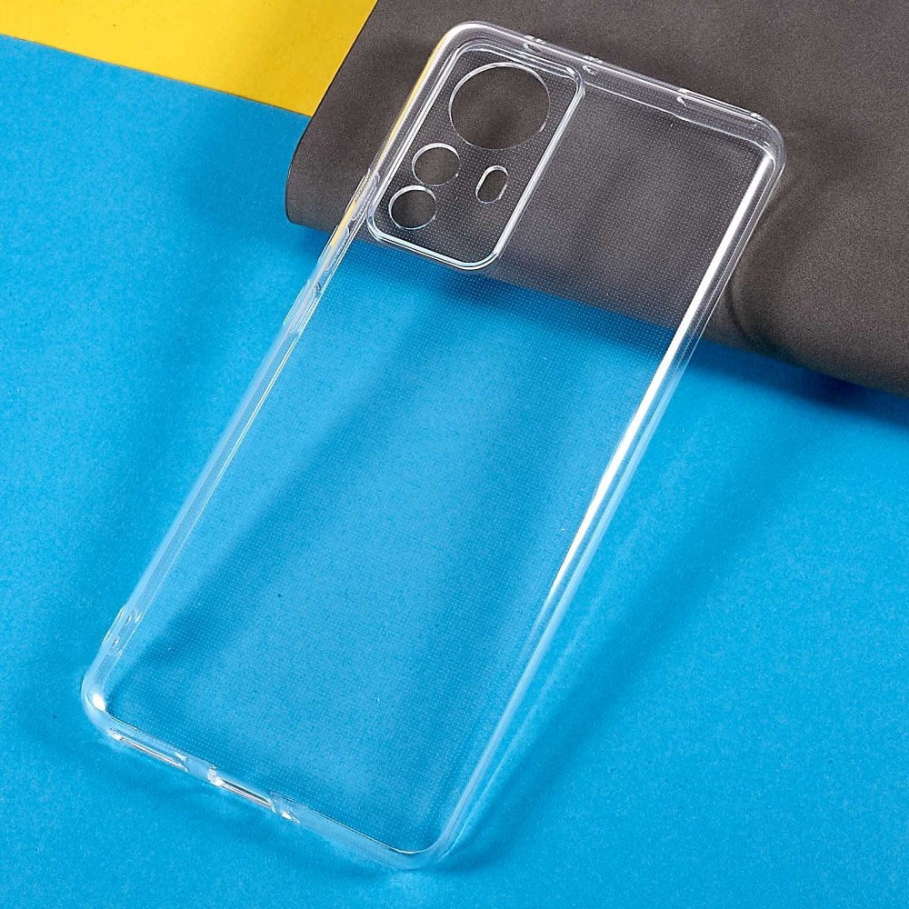 EIDERWOOD Xiaomi 12 Pro Fleksibelt Plast Bak Deksel - Gjennomsiktig