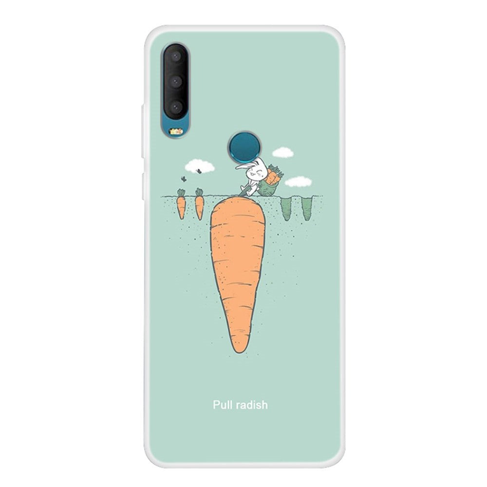 Alcatel 1S (2020) Plastikkdeksel - Gulerot