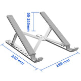 Bordholder & Stativ Til Nettbrett / PC / Mac i Aluminium - Sølv