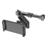 Baksete Car Mount For Bilens Nakkestøtte - Maks Mobil: 195mm x 100mm - Svart