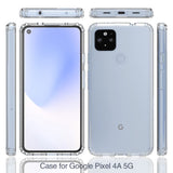 EIDERWOOD Google Pixel 4a (5G) Hybrid Plast Deksel - Gjennomsiktig