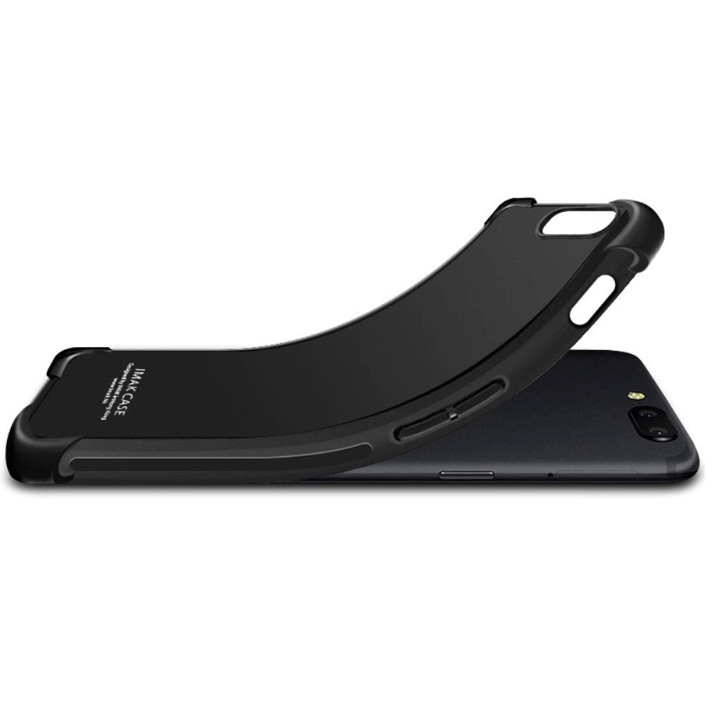 Asus Zenfone Max Pro (M2) ZB631KL IMAK Fleksibel Plastik Deksel m. Skjermbeskytter - Svart