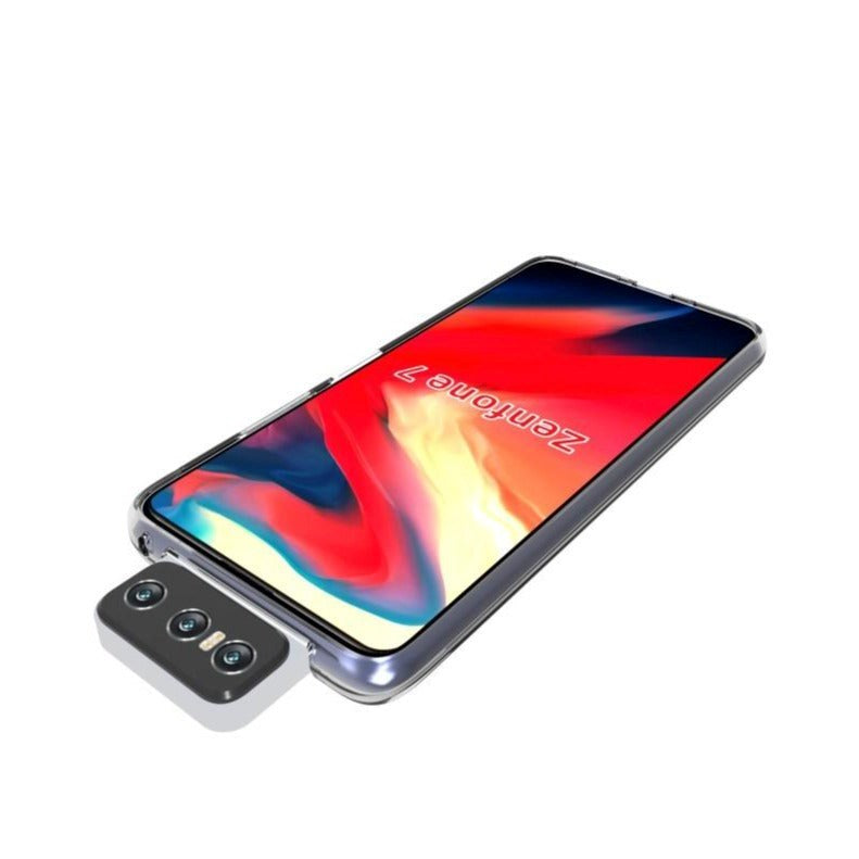 Asus Zenfone 7 ZS670KS / 7 Pro ZS671KS Fleksibelt Plastdeksel - Gjennomsiktig