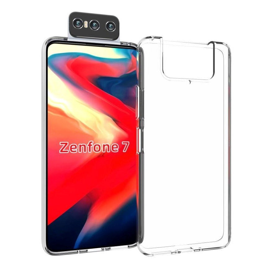 Asus Zenfone 7 ZS670KS / 7 Pro ZS671KS Fleksibelt Plastdeksel - Gjennomsiktig