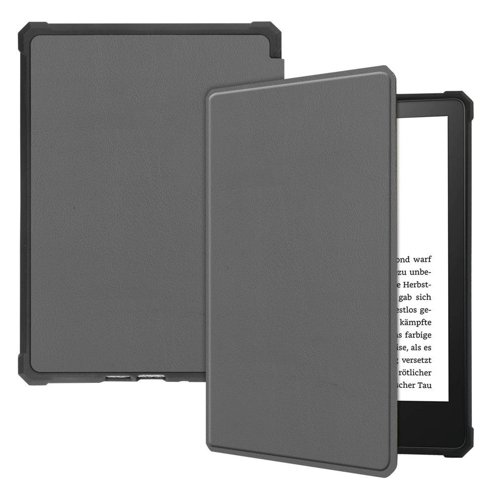 Amazon Kindle Paperwhite 5 11th Generation (2021) Flip Deksel m. Sleep-Funksjon - Grå