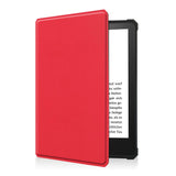 Amazon Kindle Paperwhite 5 11th Generation (2021) Flip Deksel m. Sleep-Funksjon - Rød