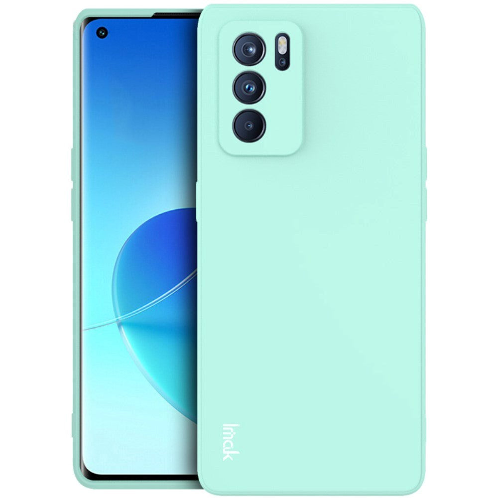 Oppo Reno6 Pro IMAK Fleksibelt Deksel - Cyan