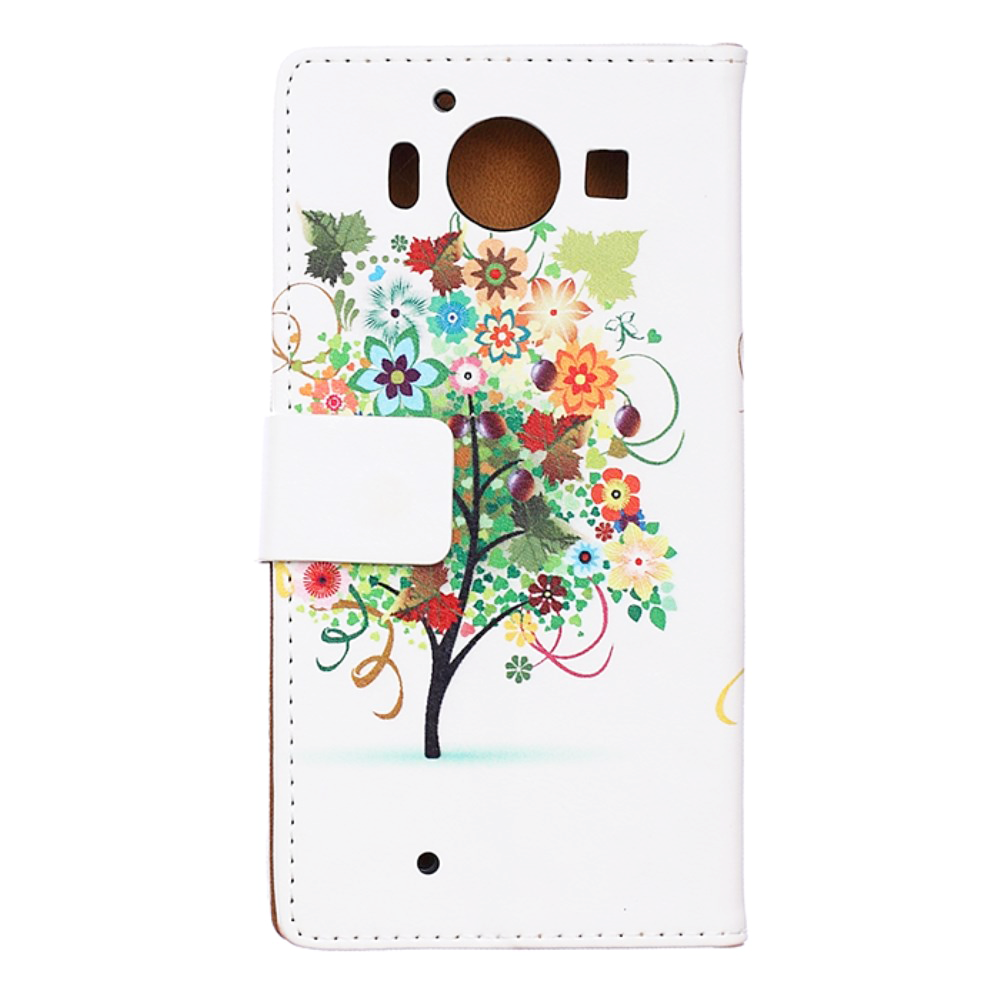 Microsoft Lumia 950 INCOVER Flip Deksel m. Stativ - Spring Tee