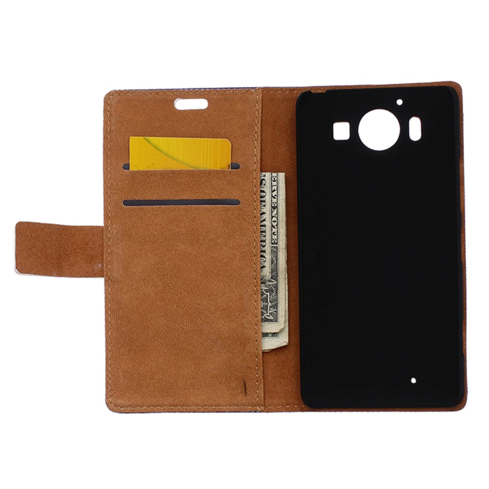 Microsoft Lumia 950 INCOVER Flip Deksel m. Stativ - Spring Tee