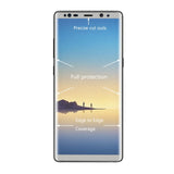 Samsung Galaxy Note 8 HAT PRINCE Herdet Glass Skjermfilm (full-size med kurver) - Sølv