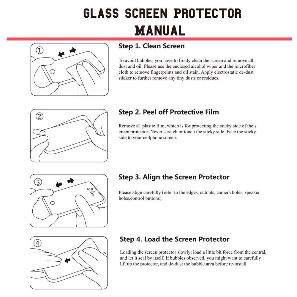 Samsung Galaxy Note 8 HAT PRINCE Herdet Glass Skjermfilm (full-size med kurver) - Sølv