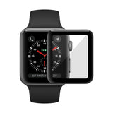 Apple Watch 3 / 2 / 1 (38mm) Full-Fit - Skjermbeskytter - Svart