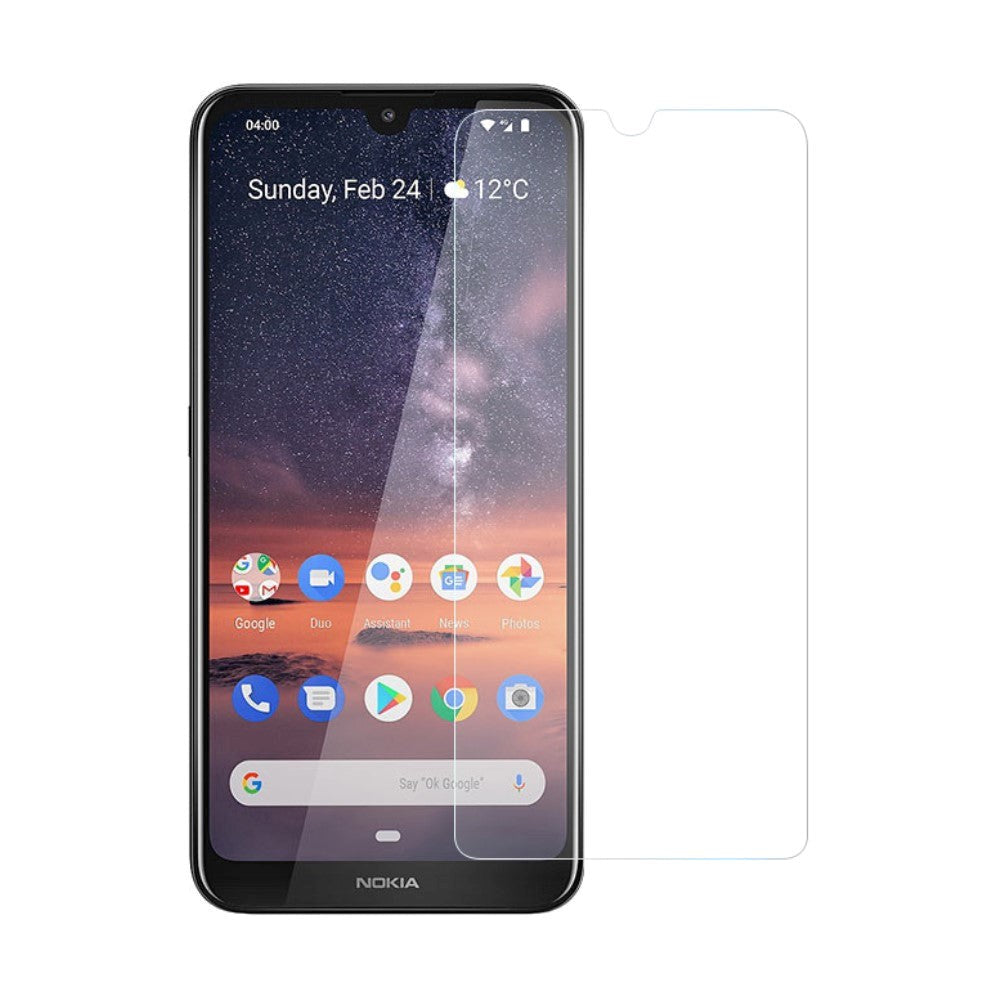 Nokia 3.2 Herdet Glass - Case Friendly - Gjennomsiktig