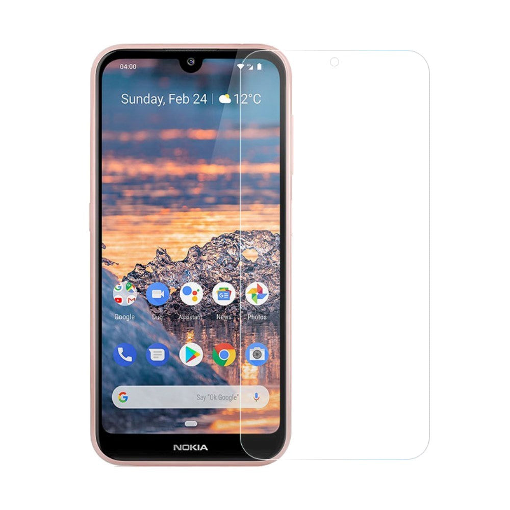 Nokia 4.2 Herdet Glass - Case Friendly - Gjennomsiktig