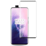 OnePlus 7 Pro Herdet Glass m. Svarte Kanter