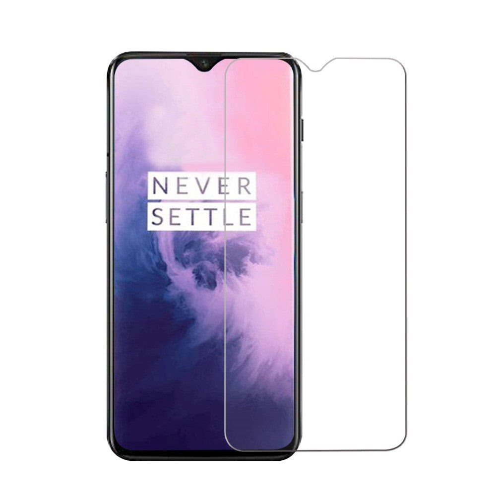 OnePlus 7 Herdet Glass - Case Friendly - Gjennomsiktig