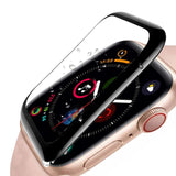 Apple Watch Series SE/6/5/4 (44mm) - Full-Fit - Skjermbeskytter - Svart