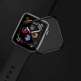 Apple Watch SE/6/5/4 (40mm) Herdet Glas- Full-Fit Skjermbeskytter - Svart Kant