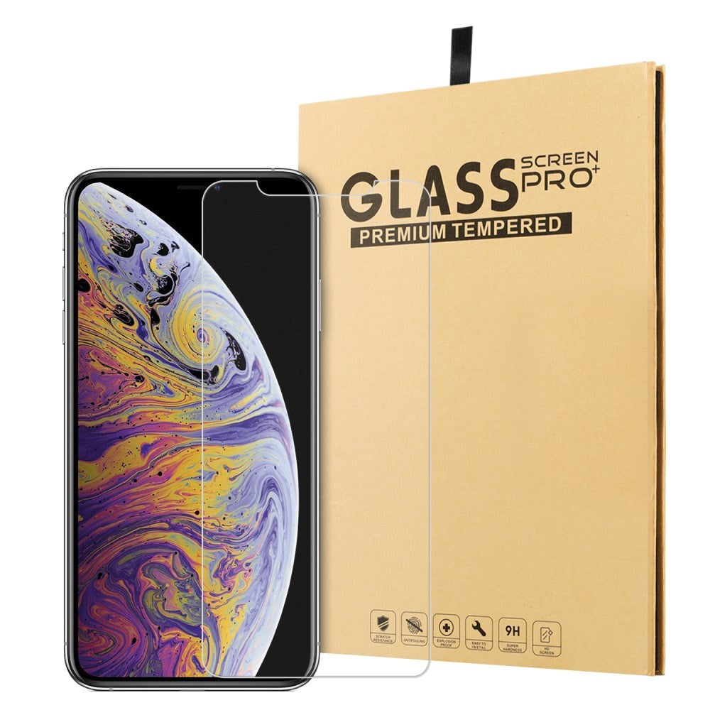 iPhone 11 / Xs / X Case Friendly Herdet Glas - Gjennomsiktig