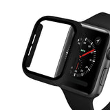 Apple Watch SE/6/5/4 (40mm) 360° Herdet Glass + Deksel Beskyttelse - Svart