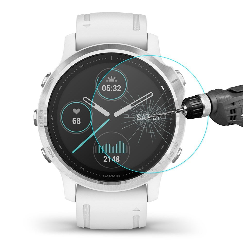 Garmin Fenix 6s / 6s Pro / 6s Sapphire ENKAY Herdet Beskyttelsesglass - Gjennomsiktig