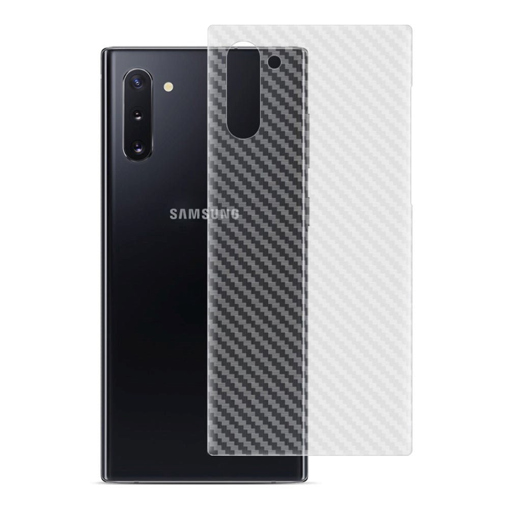 IMAK Carbon Fiber Samsung Galaxy Note10 Plastdeksel - Gjennomsiktig