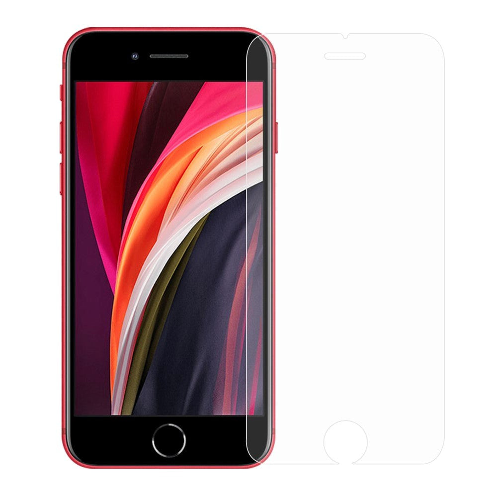 iPhone SE 2022/2020/8/7 Herdet Glass - Case Friendly Skjermbeskytter - Gjennomsiktig