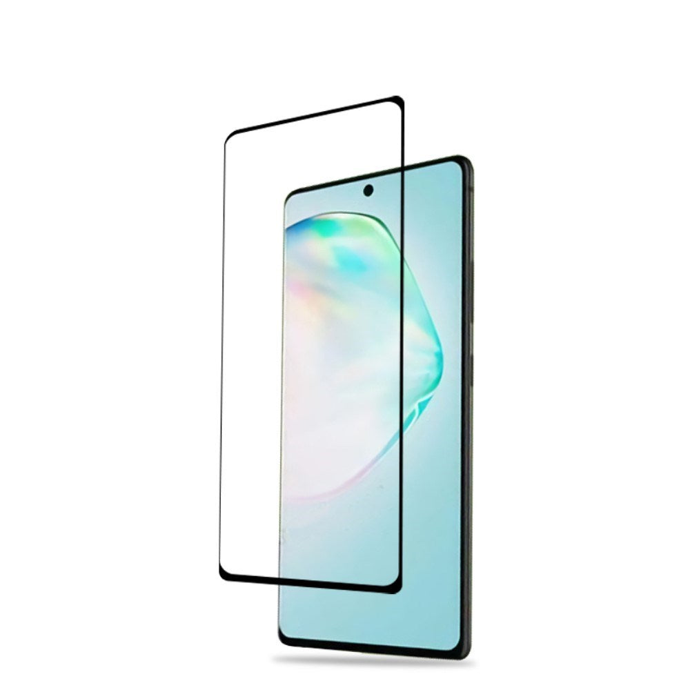 Samsung Galaxy S10 Lite Herdet Skjermbeskyttelsesglass - Gjennomsiktig / Svart