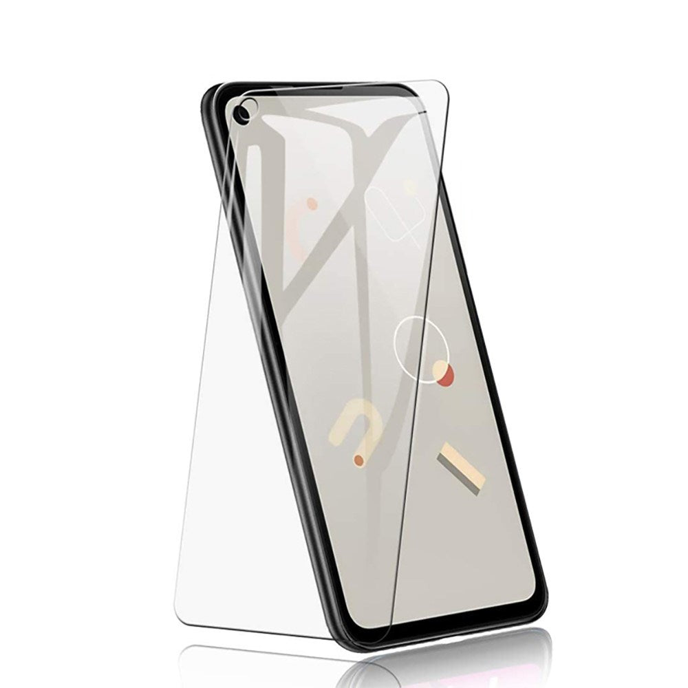 Google Pixel 4a Arc Edge Herdet Glas Skjermbeskytter - Case Friendly - Gjennomsiktig