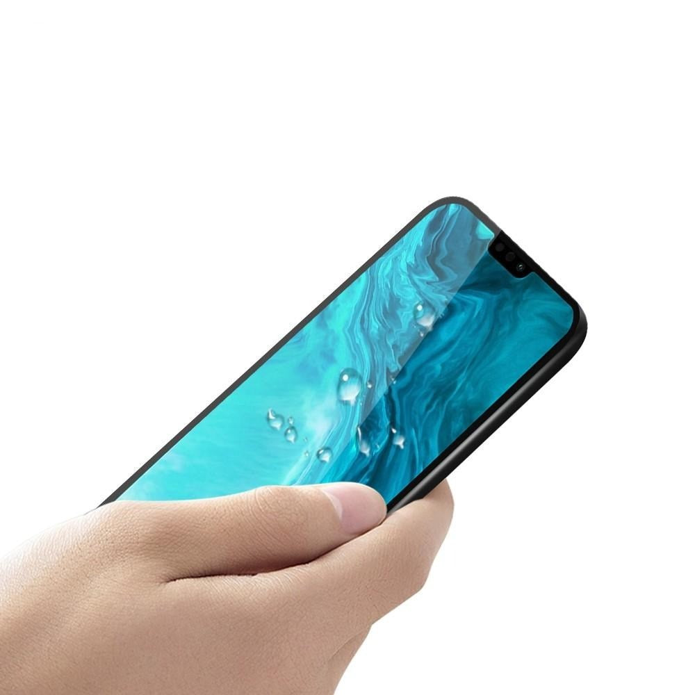 Huawei Honor 9X Lite Hofi Herdet Glass Skjermbeskytter - Full Fit - Case Friendly - Svart