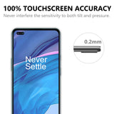 OnePlus Nord Herdet Glass - Case Friendly - Skjermbeskytter - Svart Ramme